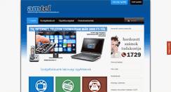 Desktop Screenshot of amtel.hu
