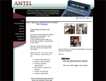 Tablet Screenshot of amtel.com